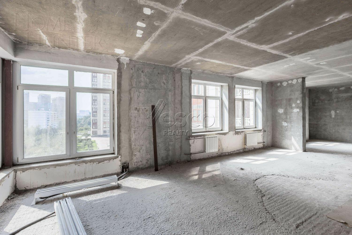 5-КОМН. КВАРТИРА БЕЗ ОТДЕЛКИ 220 М² НА 4 ЭТАЖЕ