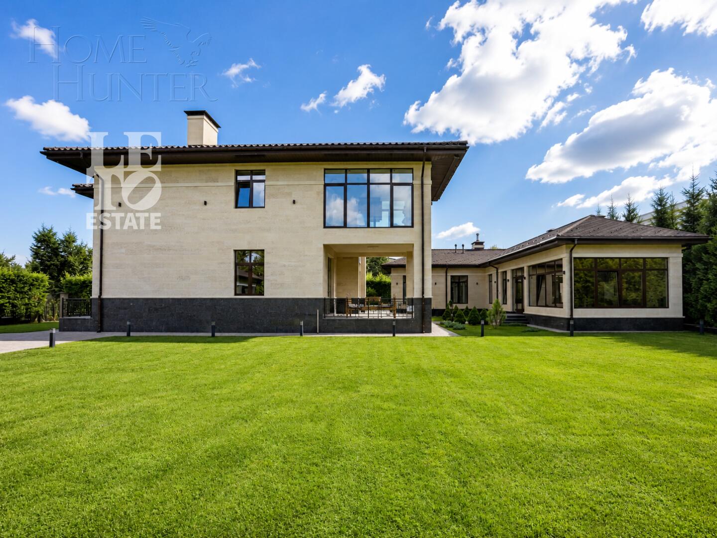 2-этажный коттедж 640 м² с отделкой