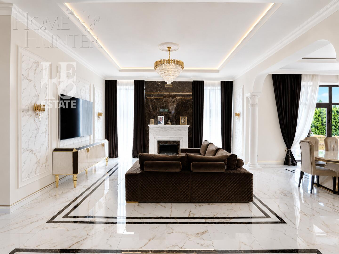 2-этажный коттедж 640 м² с отделкой