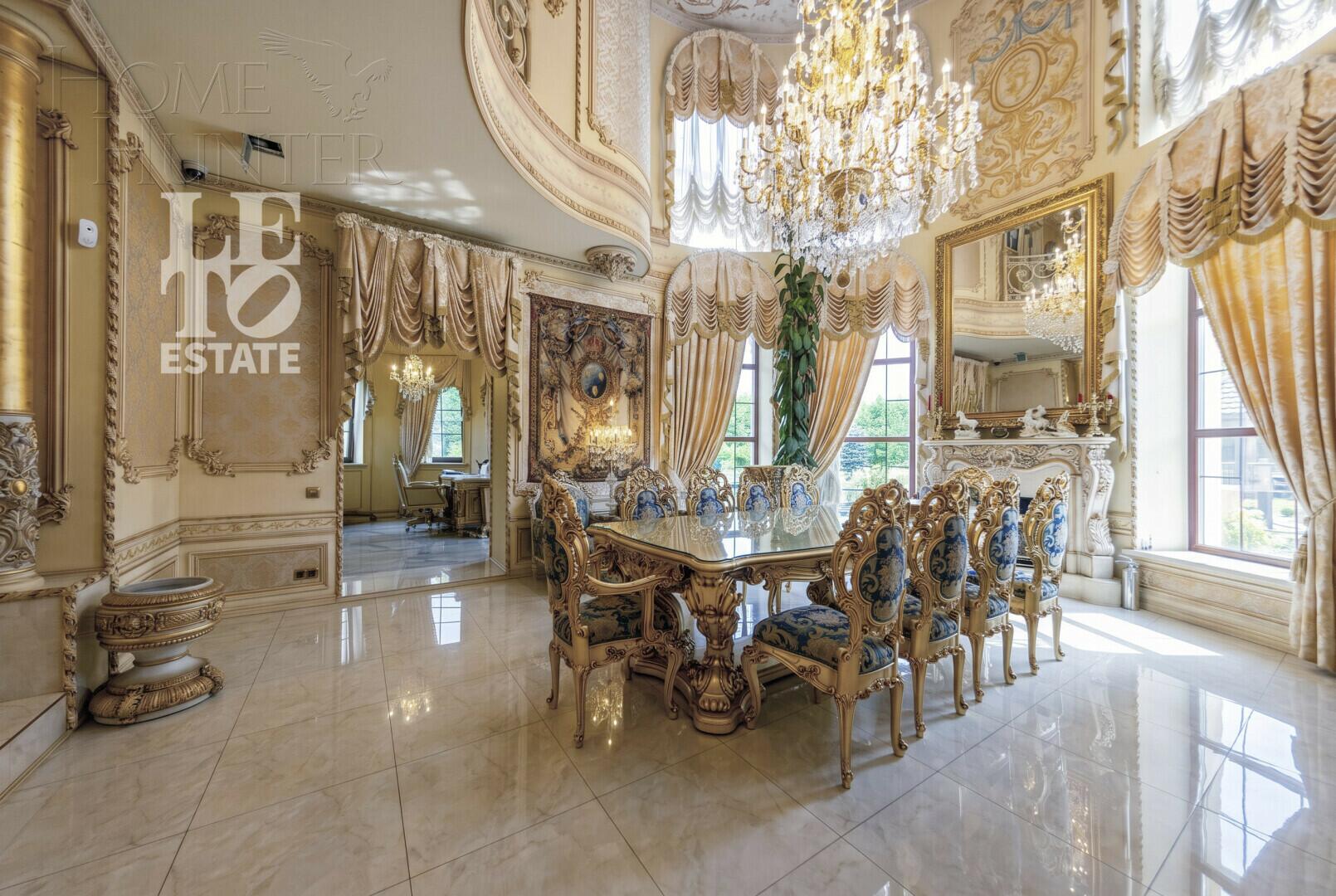 2-этажный коттедж 520 м² с отделкой