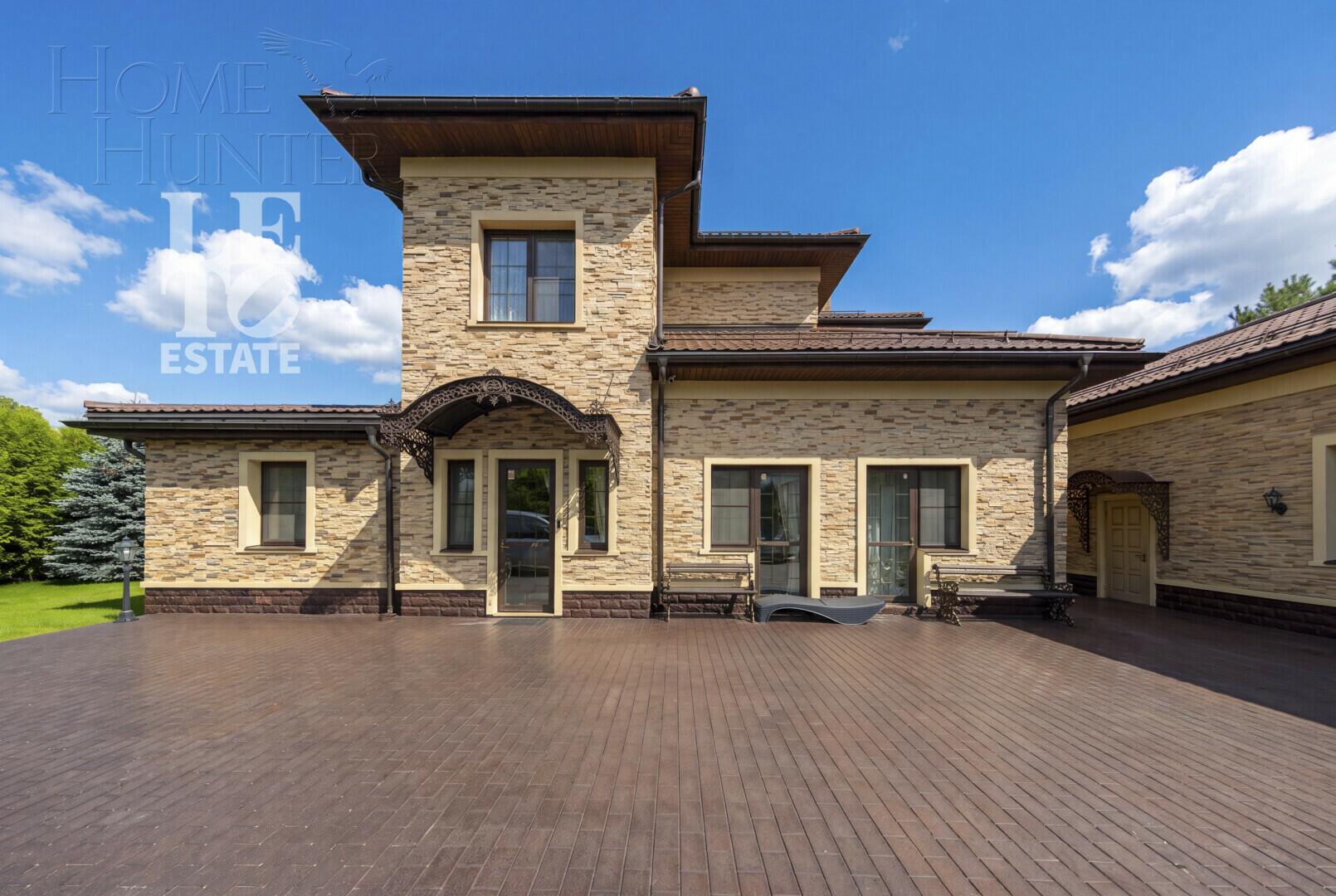 2-этажный коттедж 520 м² с отделкой