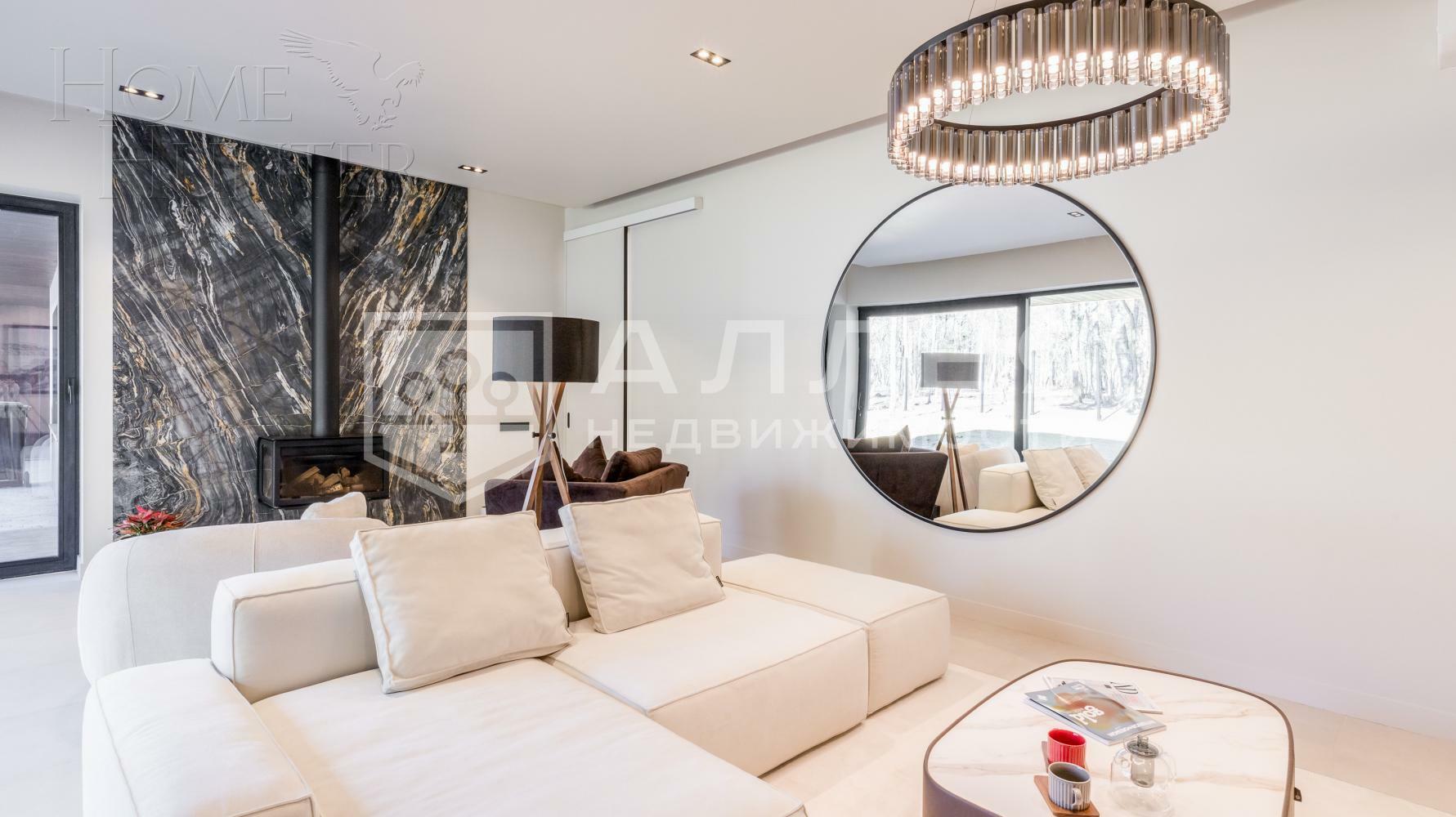 2-этажный коттедж 550 м² с отделкой