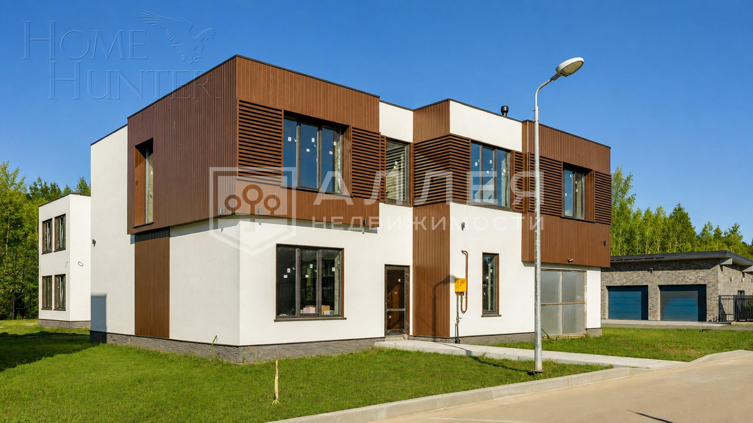2-этажный коттедж 250 м² без отделки