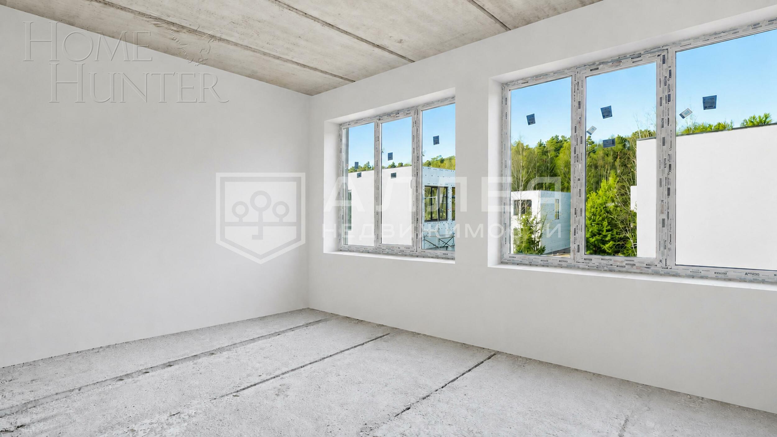 2-этажный коттедж 250 м² без отделки