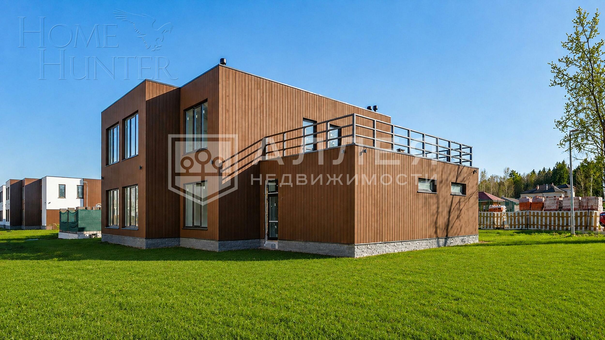 2-этажный коттедж 240 м² с отделкой