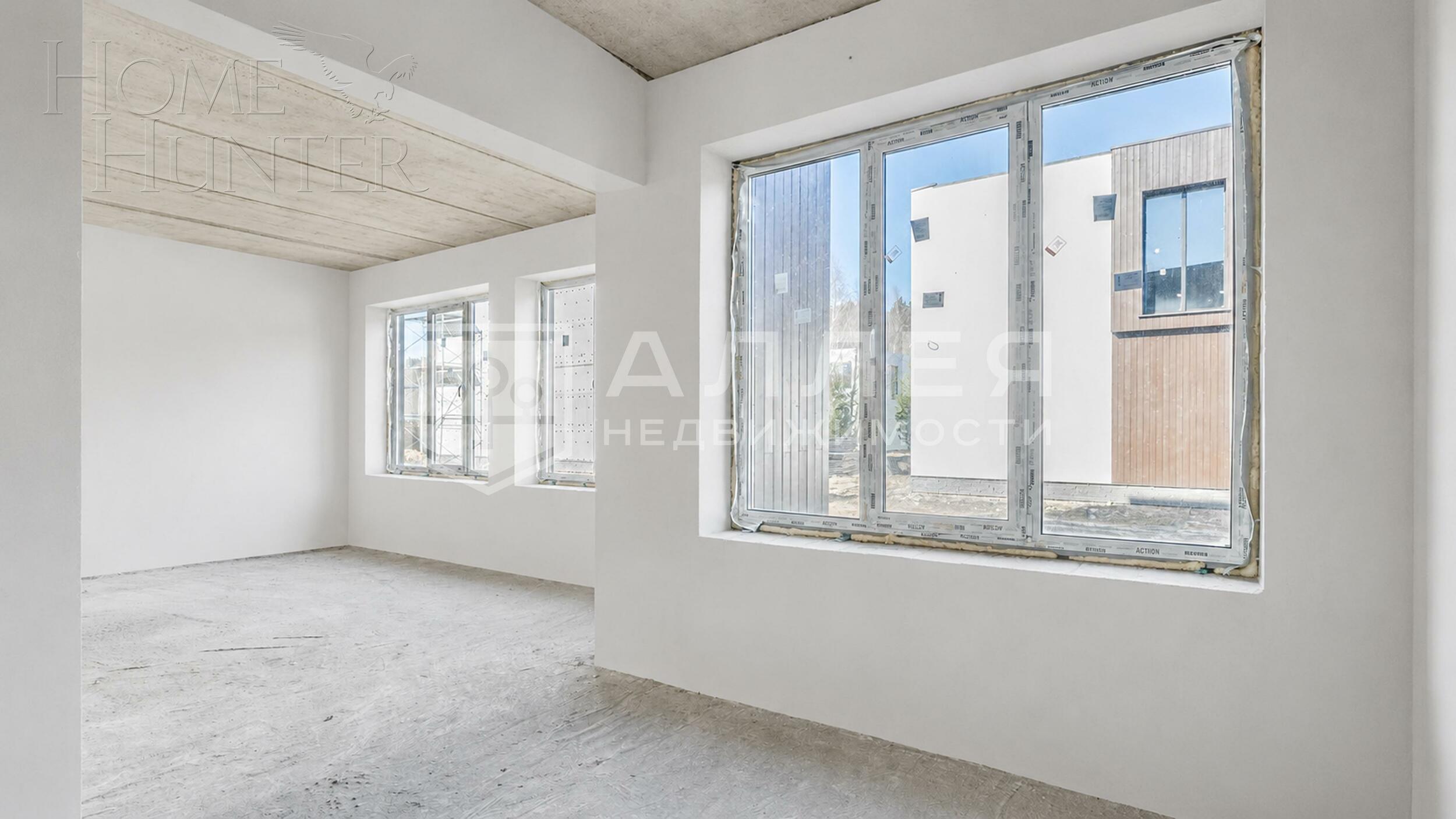 2-этажный коттедж 250 м² без отделки