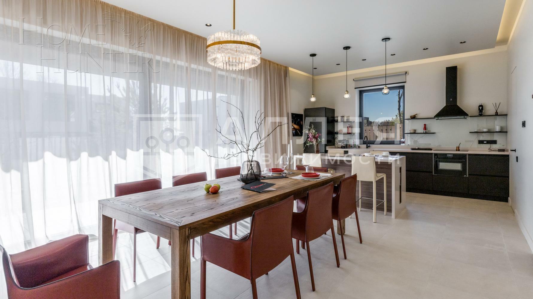2-этажный коттедж 550 м² с отделкой
