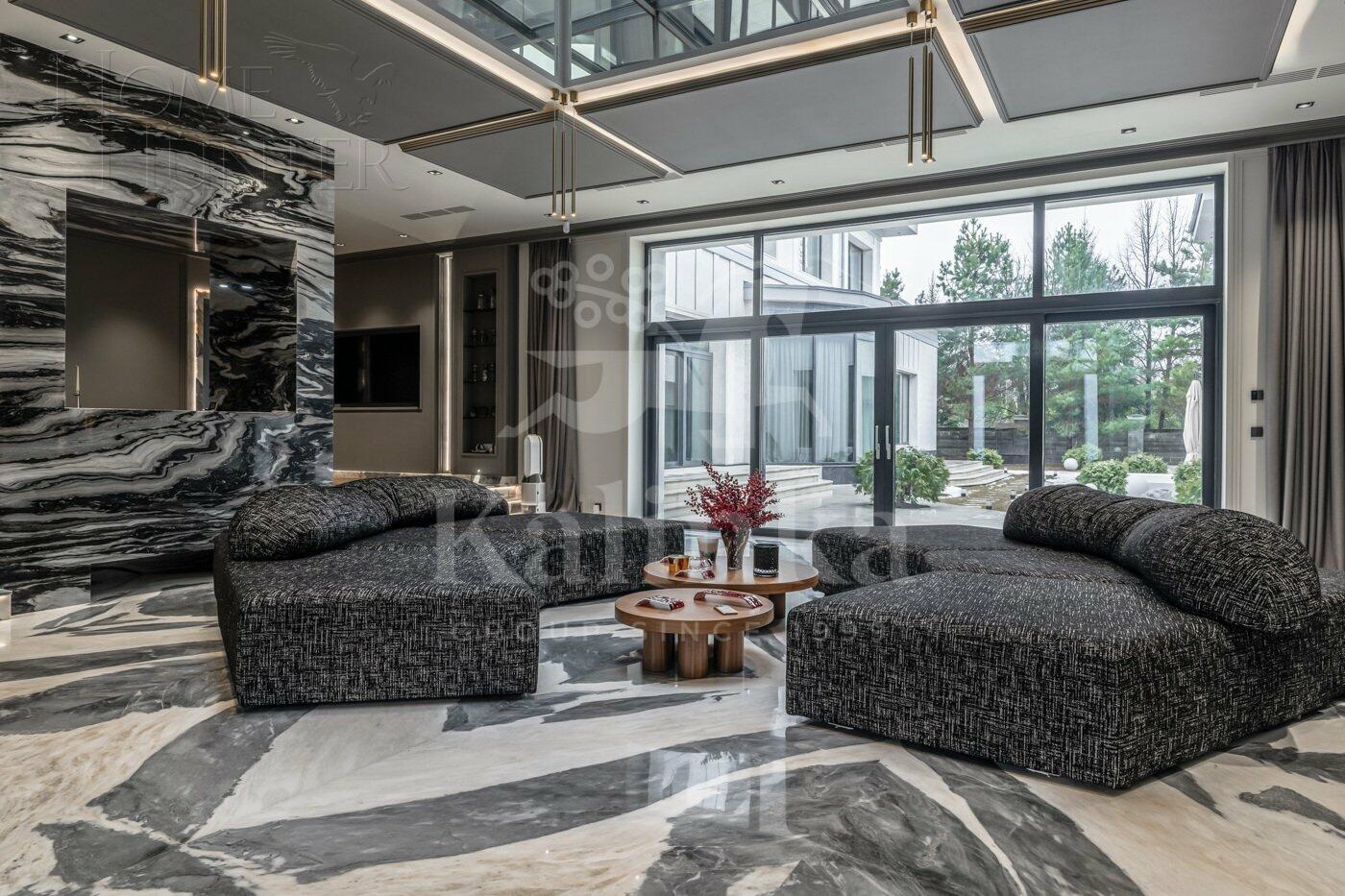 2-этажный коттедж 2 430 м² с отделкой