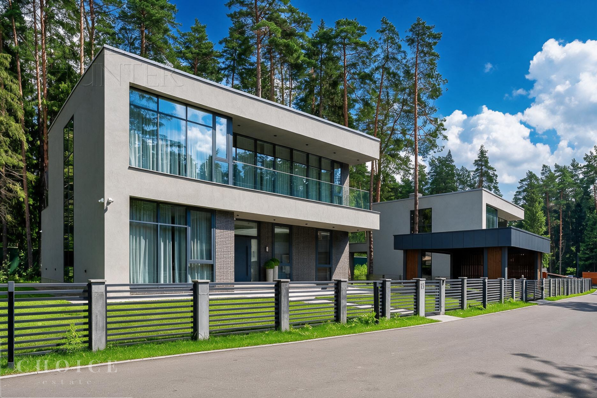 2-этажный коттедж 380 м² с отделкой