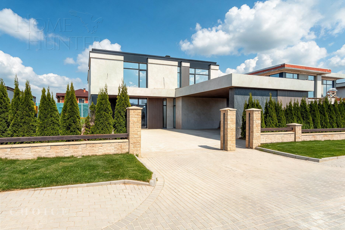2-этажный коттедж 442 м² без отделки