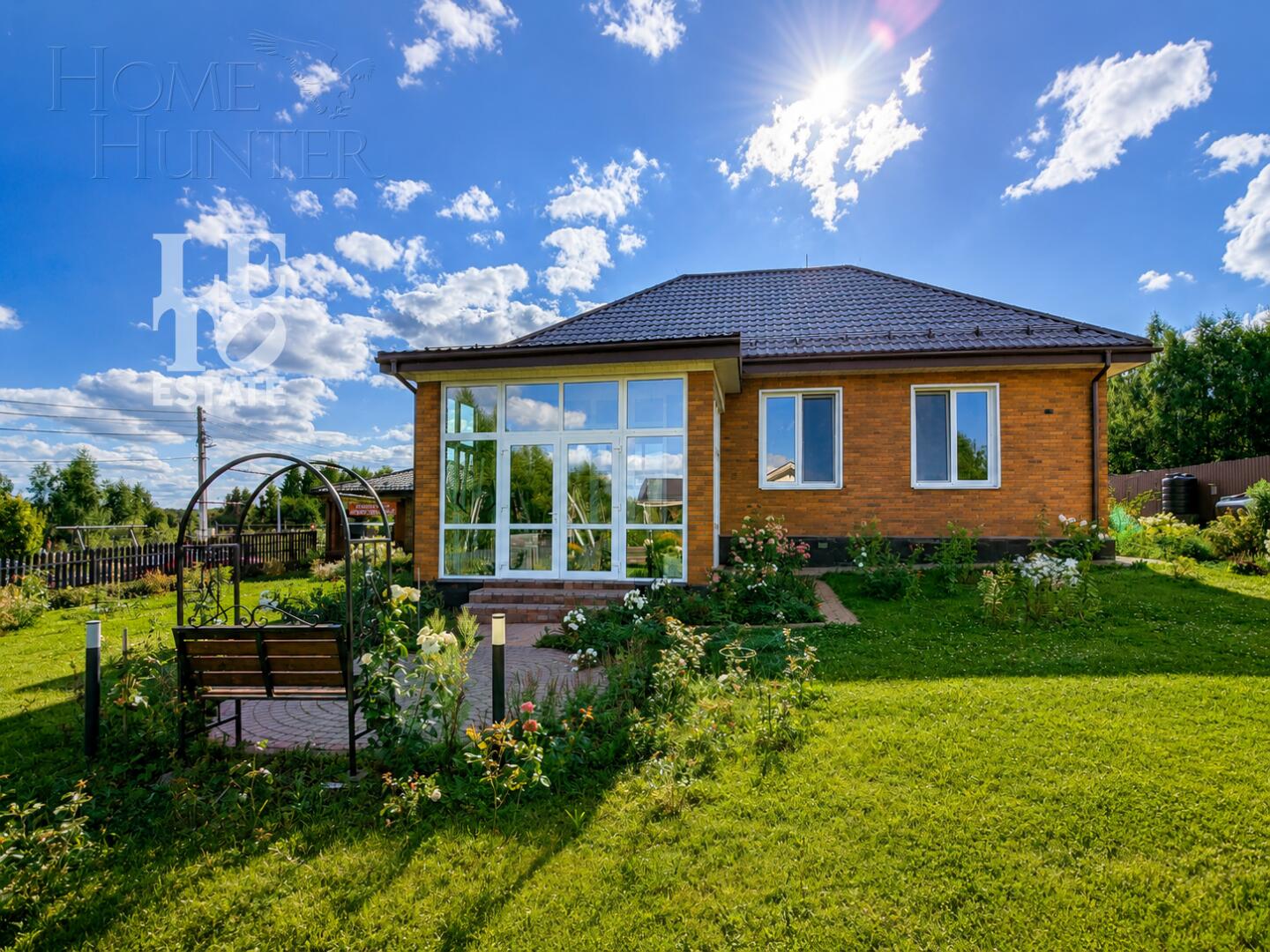 1-этажный коттедж 120 м² с отделкой