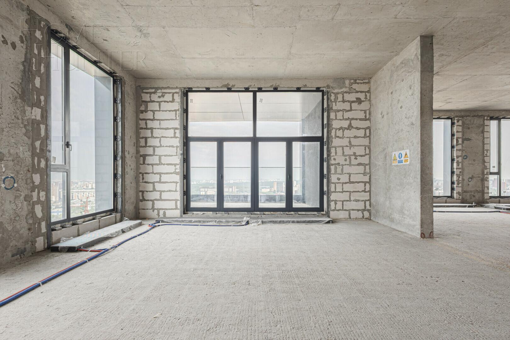 4-КОМН. ПЕНТХАУС БЕЗ ОТДЕЛКИ 156.9 М² НА 34 ЭТАЖЕ