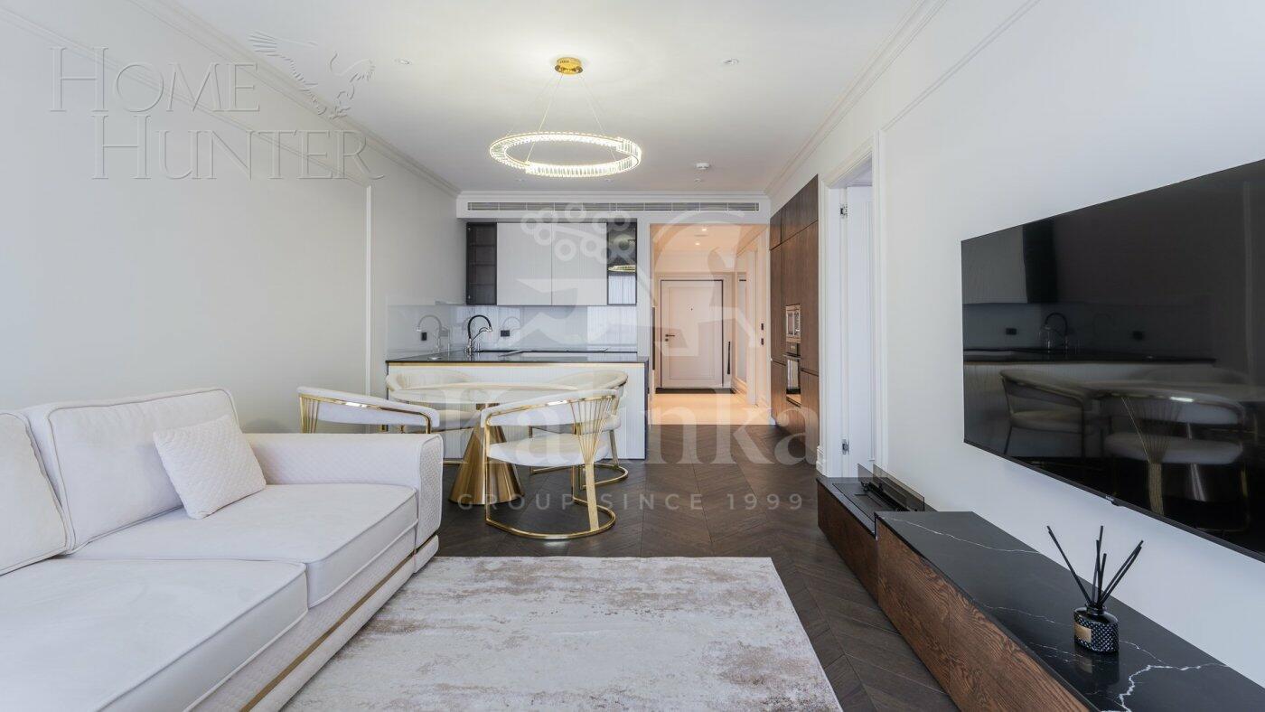 2-КОМН. АПАРТАМЕНТЫ С ОТДЕЛКОЙ 63 М² НА 15 ЭТАЖЕ