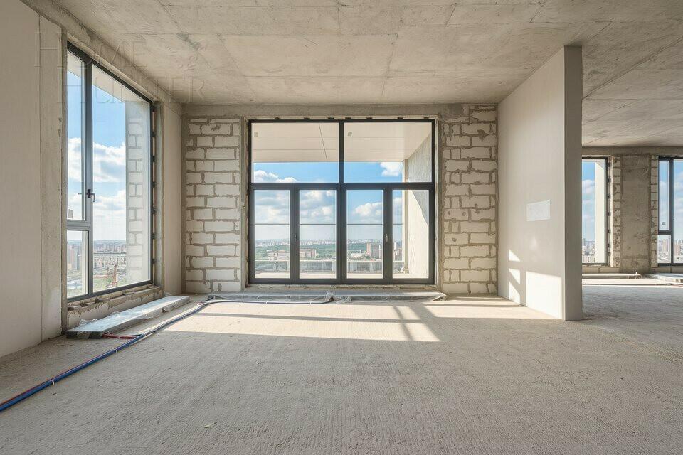 4-КОМН. ПЕНТХАУС БЕЗ ОТДЕЛКИ 156.9 М² НА 34 ЭТАЖЕ