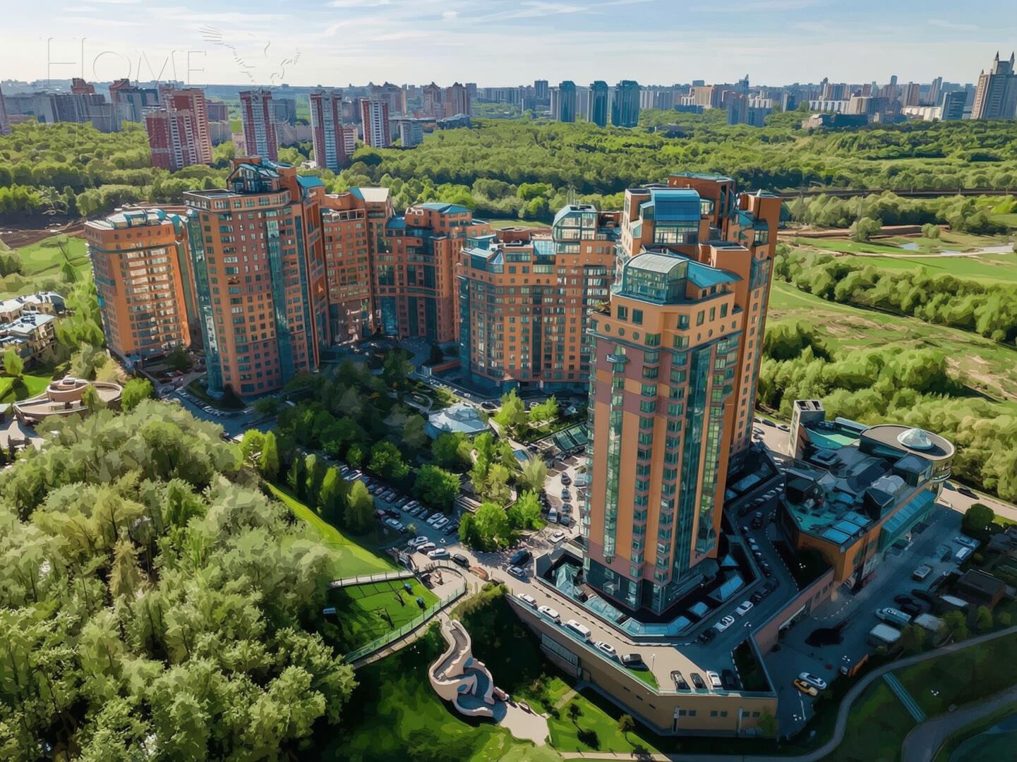 5-КОМН. КВАРТИРА С ОТДЕЛКОЙ 152.1 М² НА 3 ЭТАЖЕ