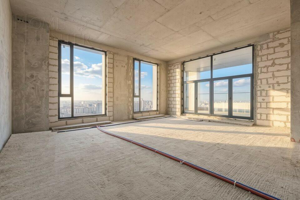 4-КОМН. ПЕНТХАУС БЕЗ ОТДЕЛКИ 156.9 М² НА 34 ЭТАЖЕ