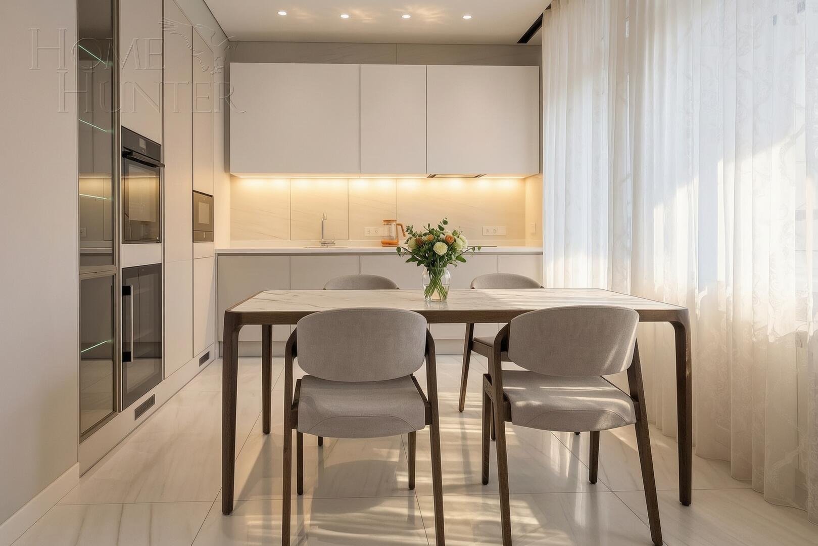 4-КОМН. КВАРТИРА С ОТДЕЛКОЙ 138 М² НА 18 ЭТАЖЕ