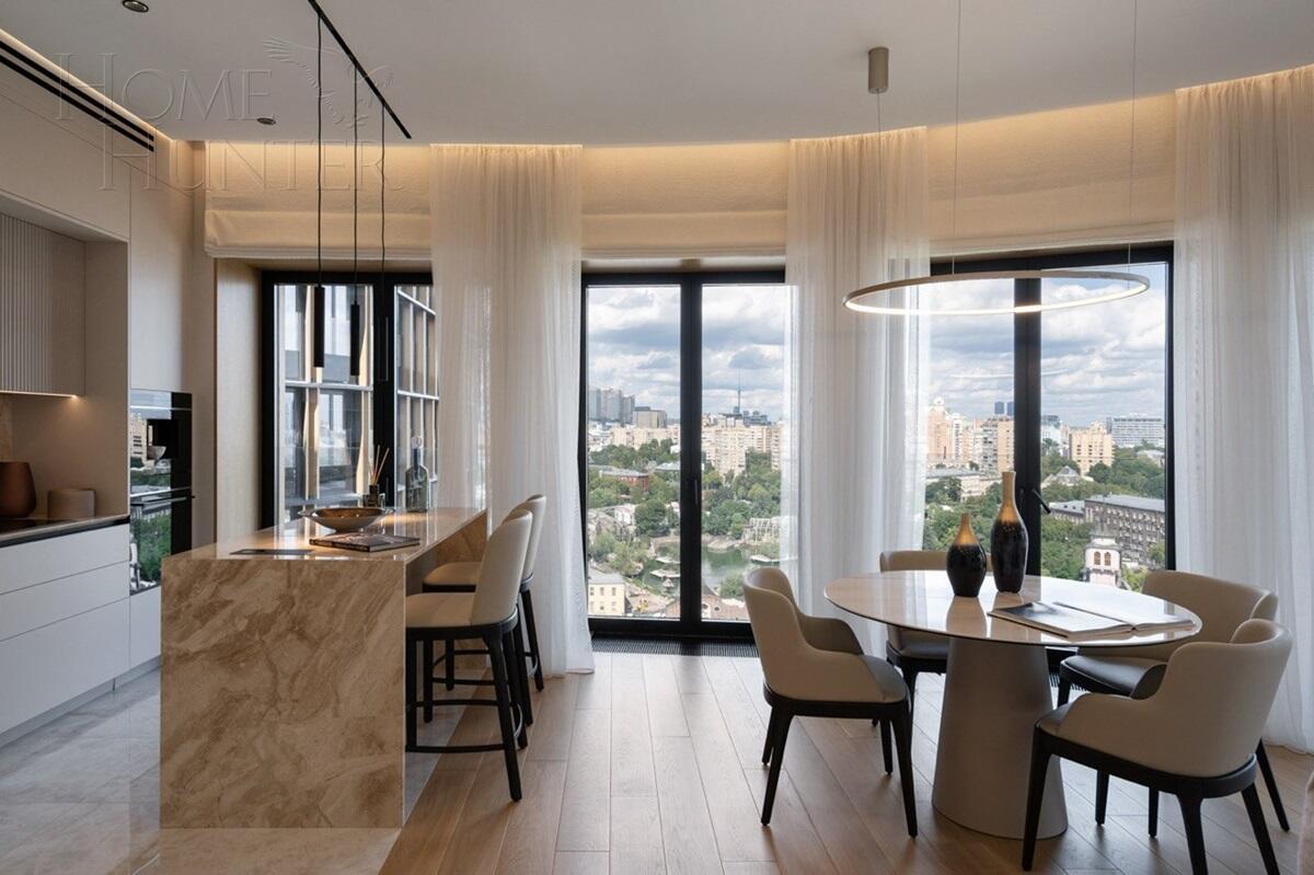 4-КОМН. КВАРТИРА С ОТДЕЛКОЙ 155 М² НА 15 ЭТАЖЕ