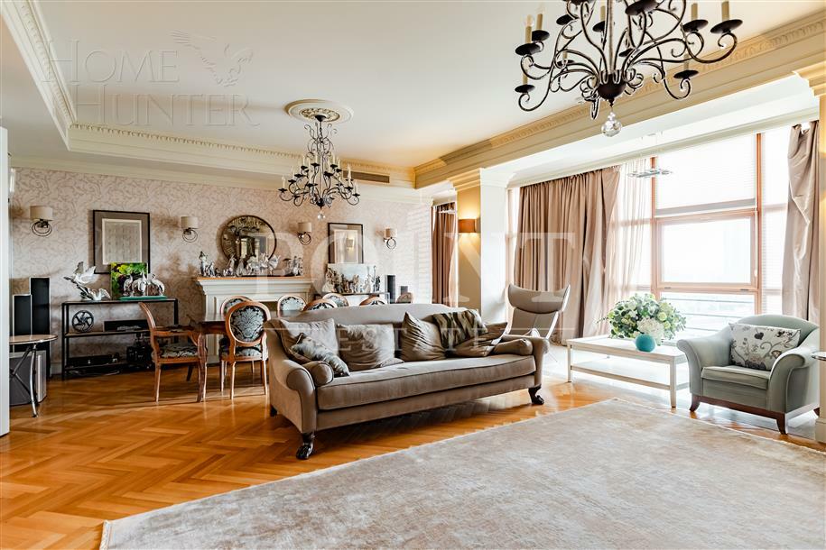 4-КОМН. КВАРТИРА С ОТДЕЛКОЙ 240 М² НА 13 ЭТАЖЕ