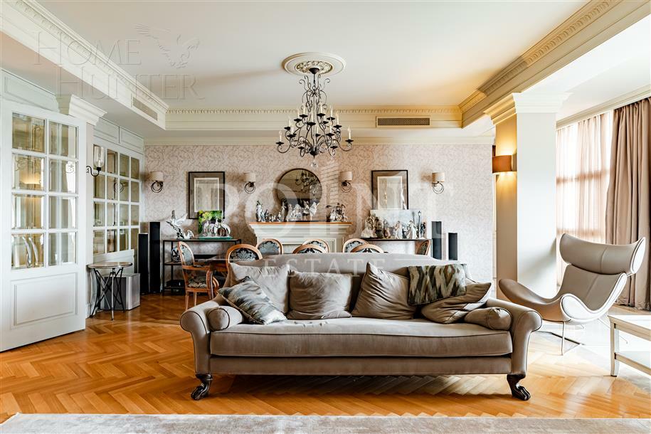 4-КОМН. КВАРТИРА С ОТДЕЛКОЙ 240 М² НА 13 ЭТАЖЕ