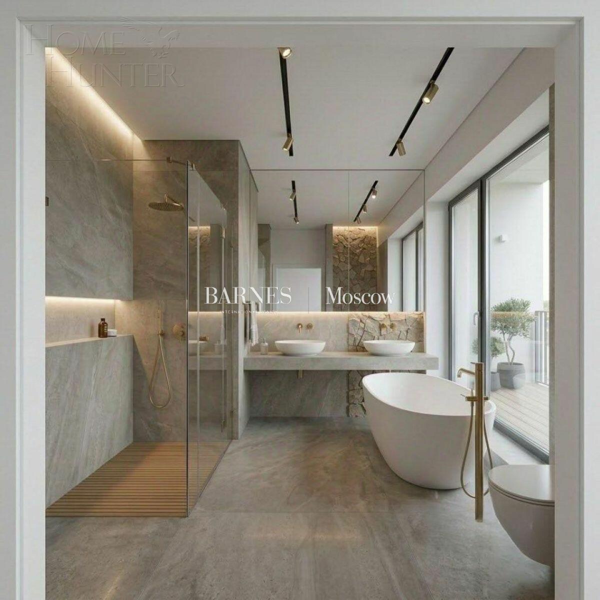 2-этажный коттедж 480 м² с отделкой