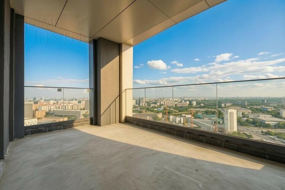 4-КОМН. ПЕНТХАУС БЕЗ ОТДЕЛКИ 156.9 М² НА 34 ЭТАЖЕ