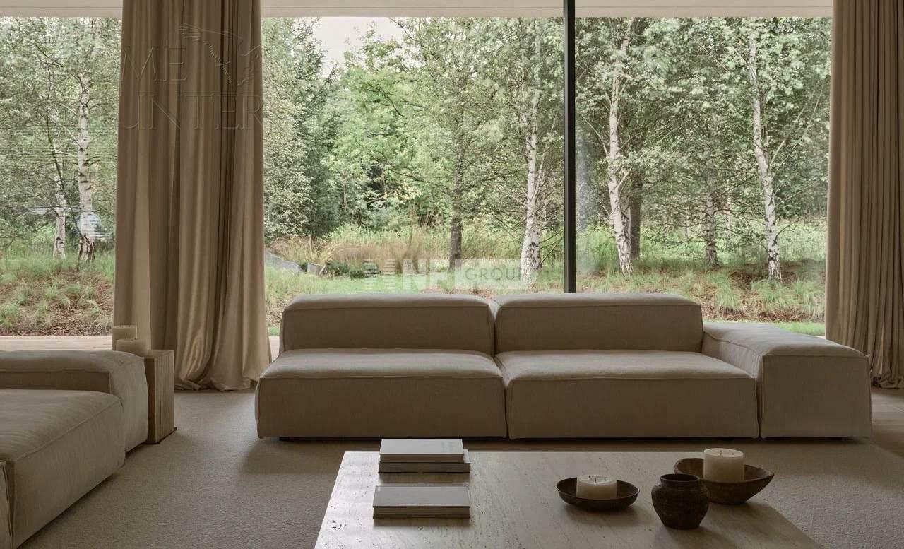1-этажный коттедж 450 м² с отделкой