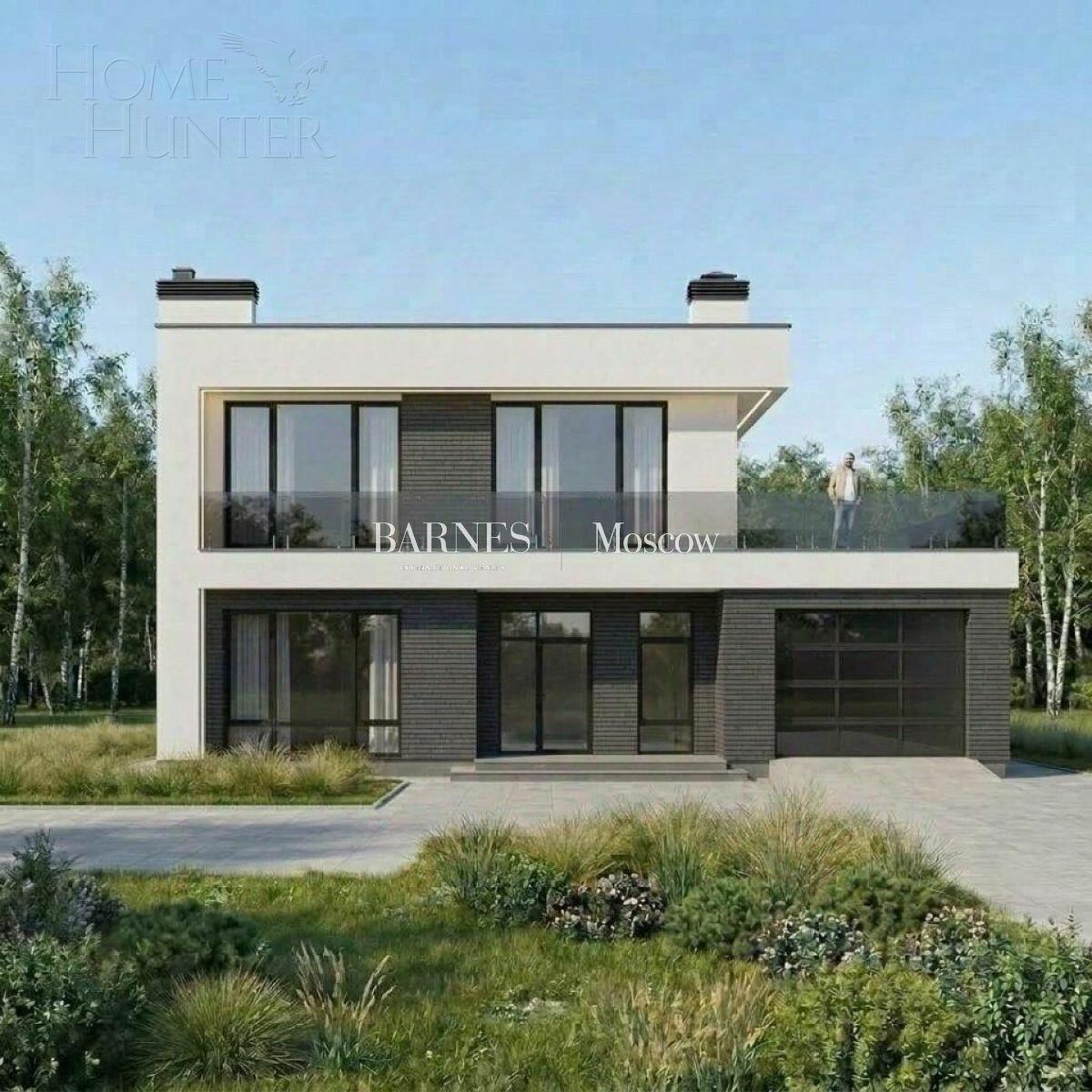 2-этажный коттедж 480 м² с отделкой