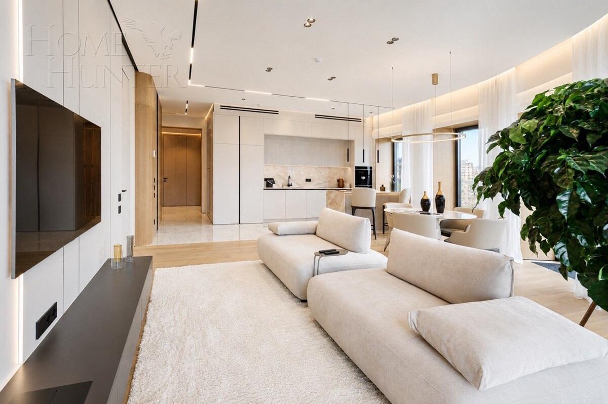 4-КОМН. КВАРТИРА С ОТДЕЛКОЙ 155 М² НА 15 ЭТАЖЕ