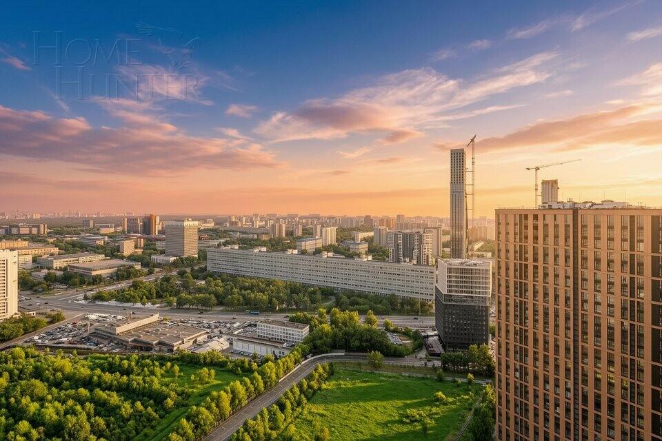 4-КОМН. ПЕНТХАУС БЕЗ ОТДЕЛКИ 156.9 М² НА 34 ЭТАЖЕ