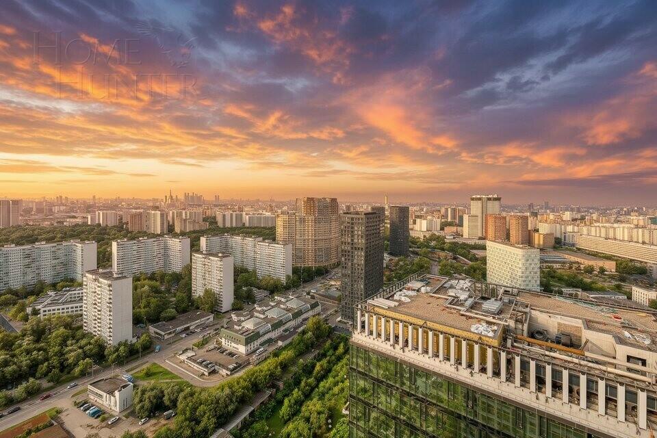 4-КОМН. ПЕНТХАУС БЕЗ ОТДЕЛКИ 156.9 М² НА 34 ЭТАЖЕ