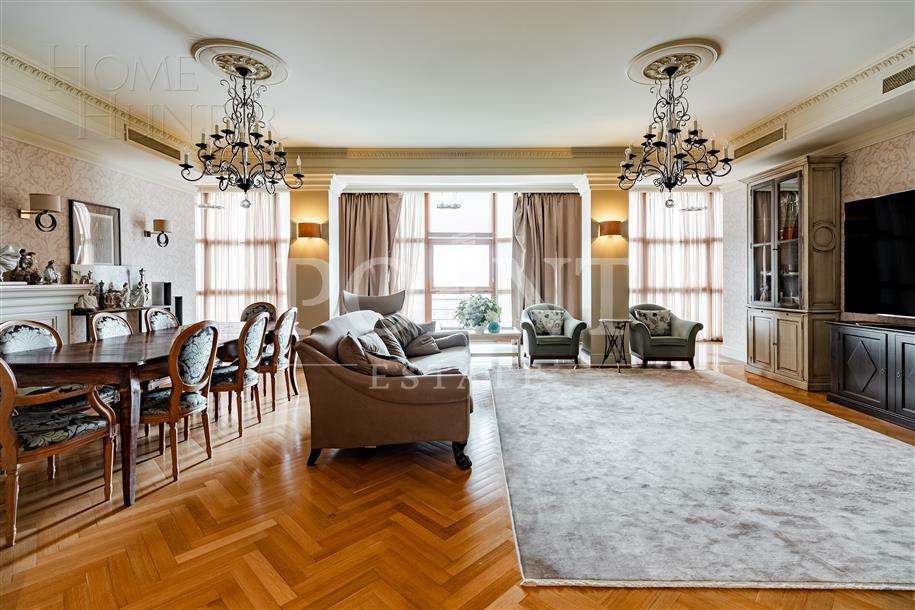 4-КОМН. КВАРТИРА С ОТДЕЛКОЙ 240 М² НА 13 ЭТАЖЕ