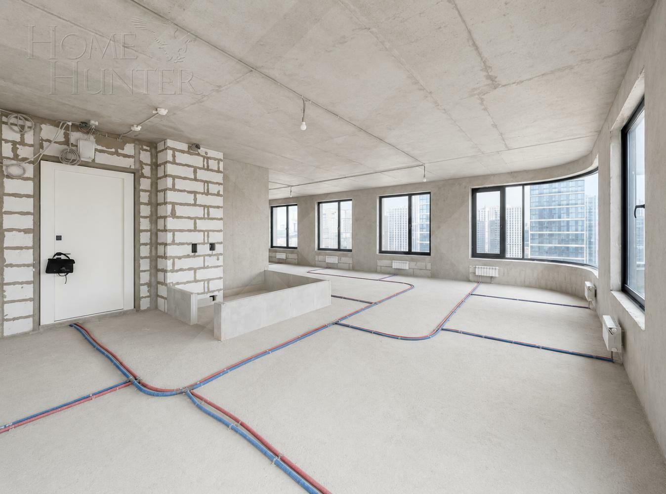 3-КОМН. КВАРТИРА БЕЗ ОТДЕЛКИ 130 М² НА 12 ЭТАЖЕ