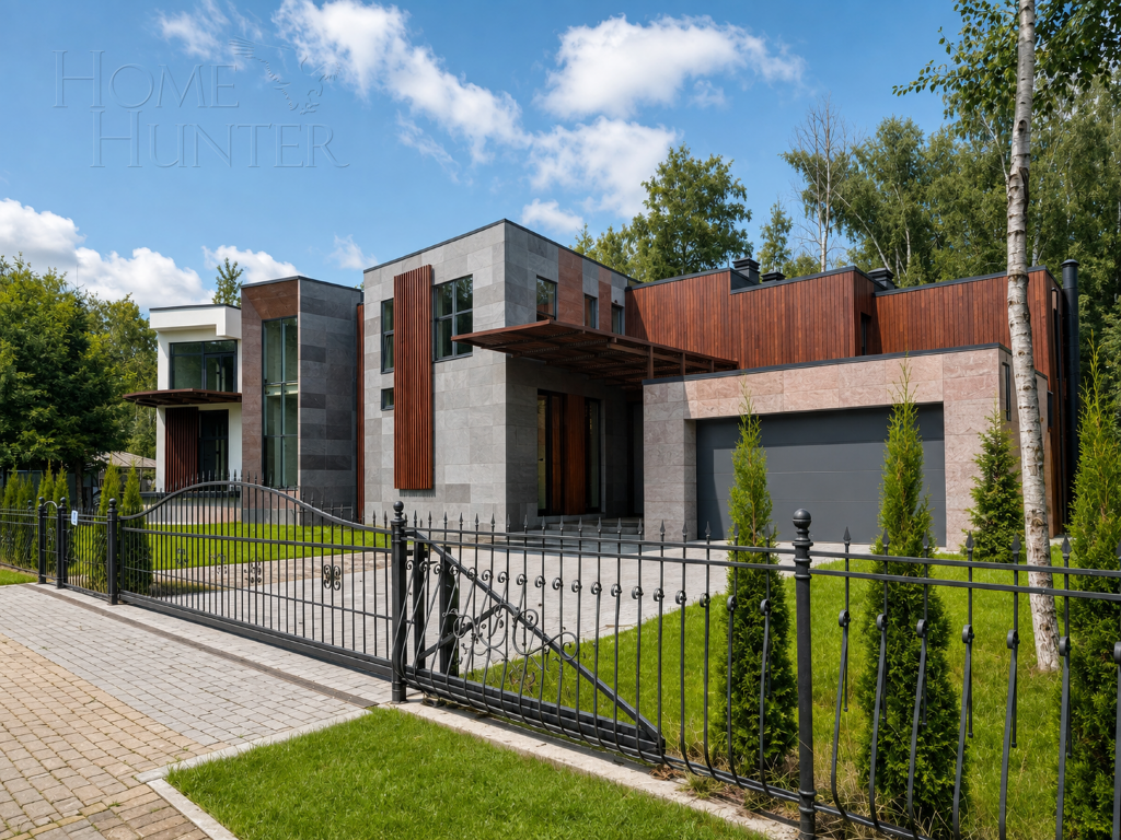 2-этажный коттедж 1 500 м² без отделки