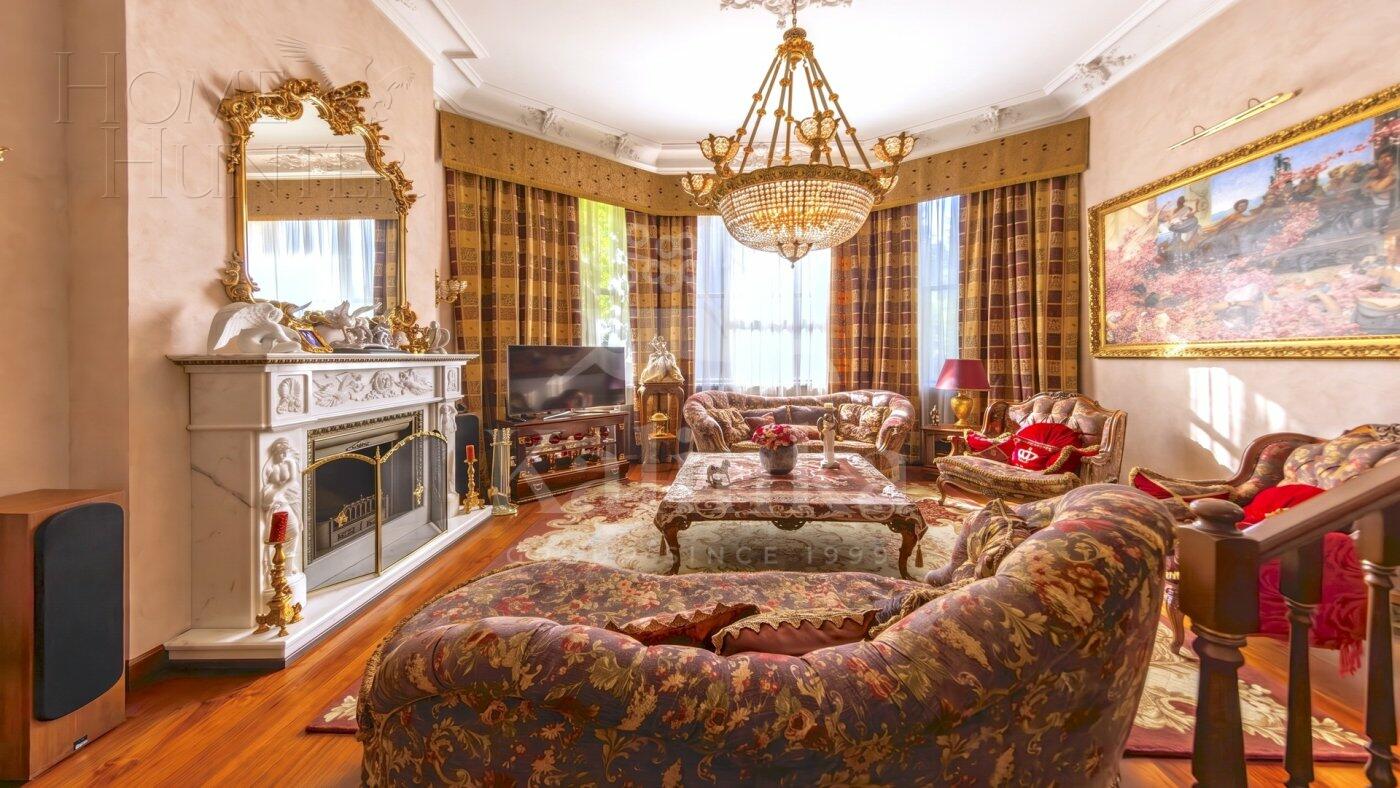 3-этажный коттедж 800 м² с отделкой