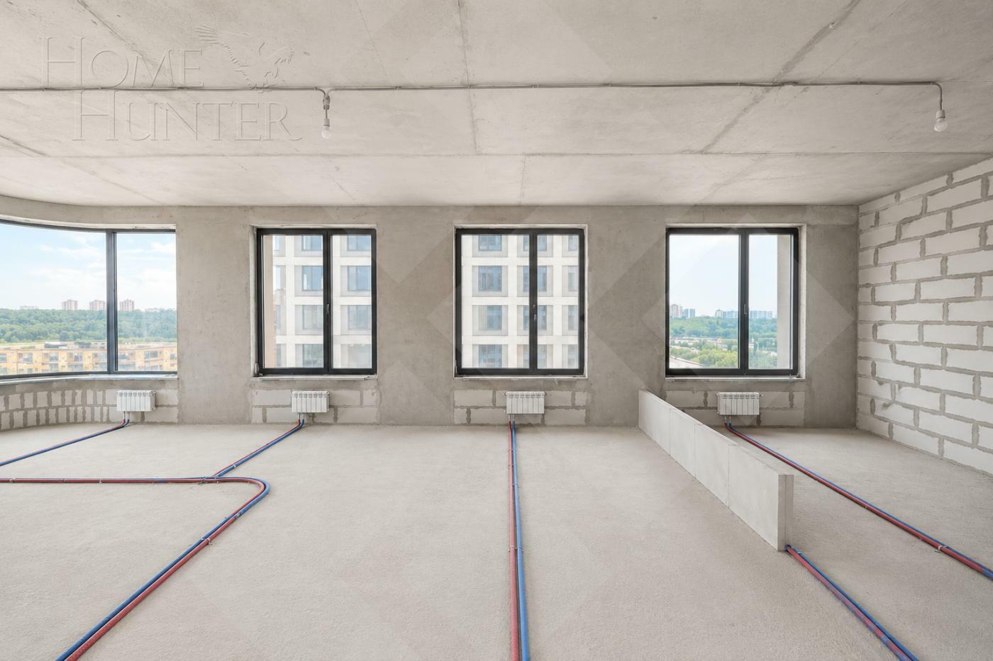 3-КОМН. КВАРТИРА БЕЗ ОТДЕЛКИ 130 М² НА 12 ЭТАЖЕ