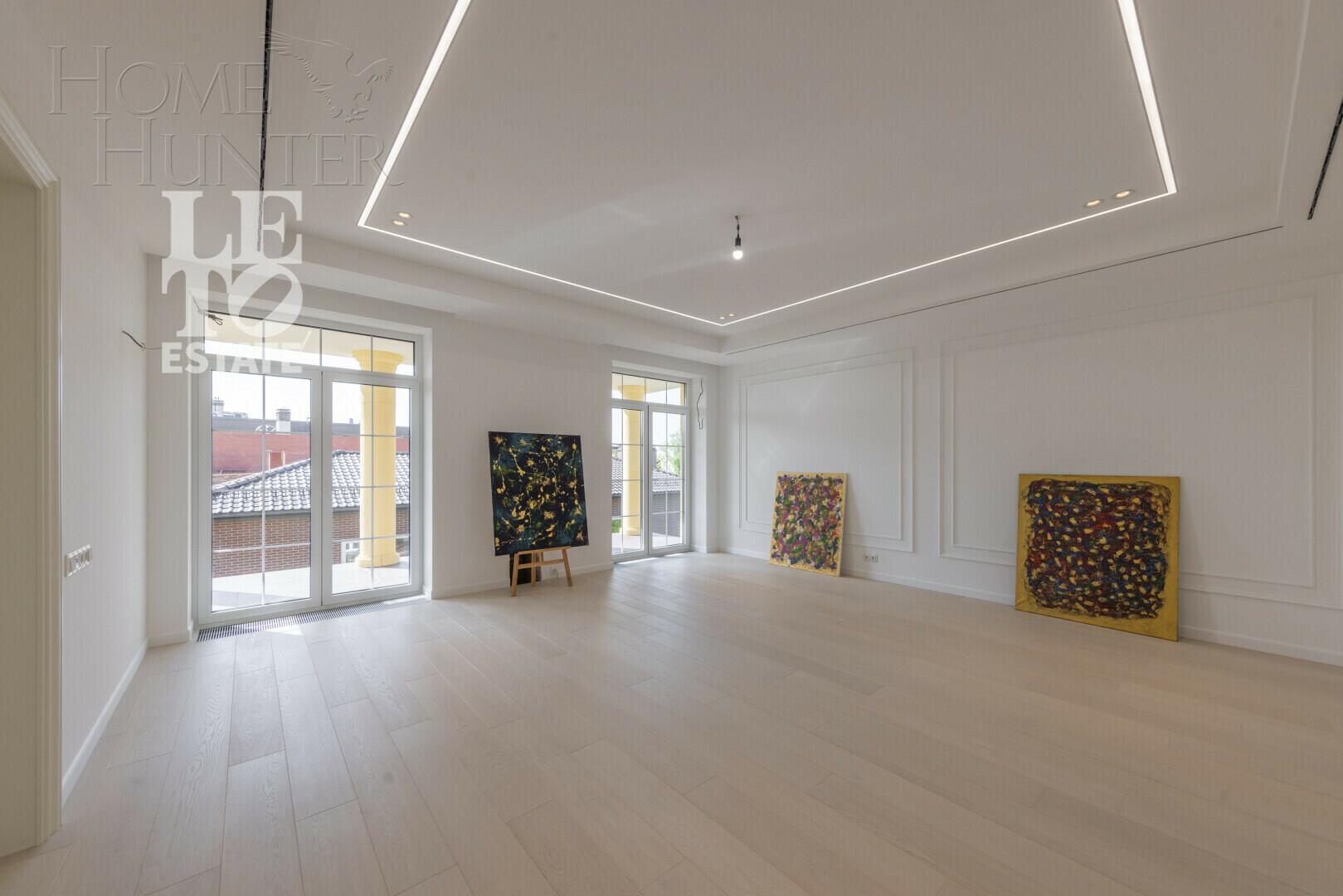 2-этажный коттедж 420 м² с отделкой