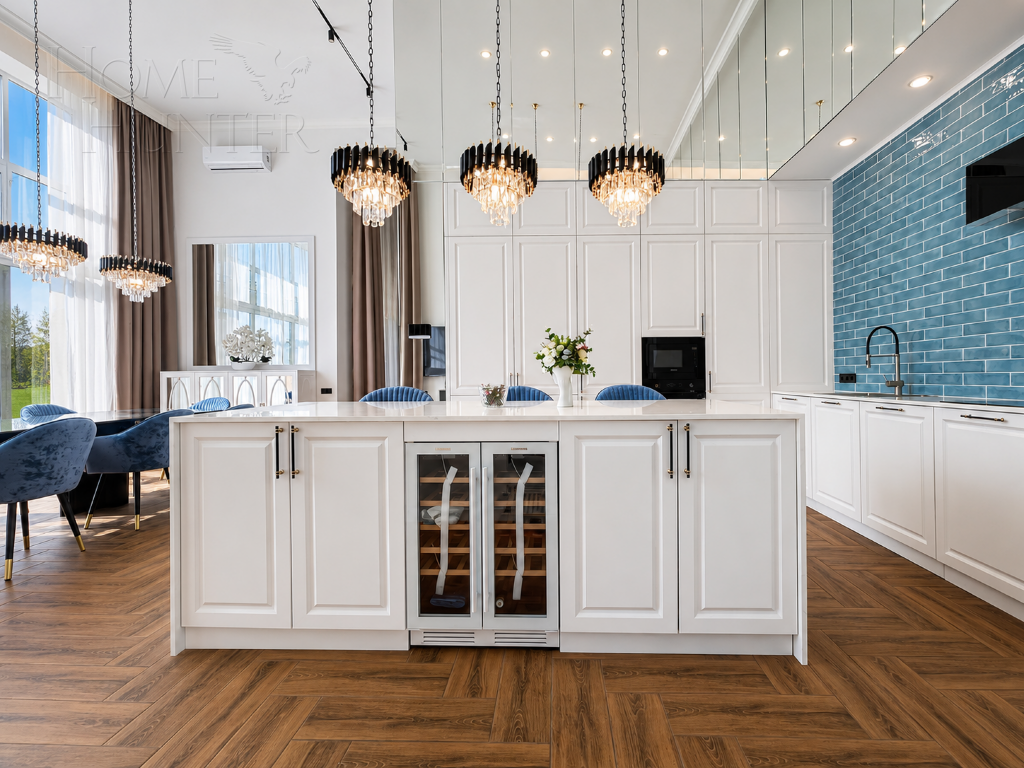1-этажный коттедж 380 м² с отделкой