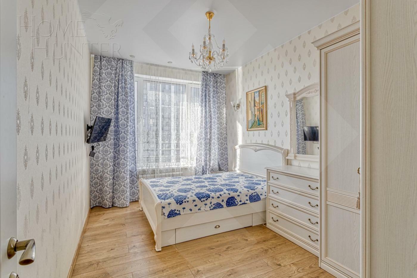 3-КОМН. КВАРТИРА С ОТДЕЛКОЙ 100 М² НА 25 ЭТАЖЕ