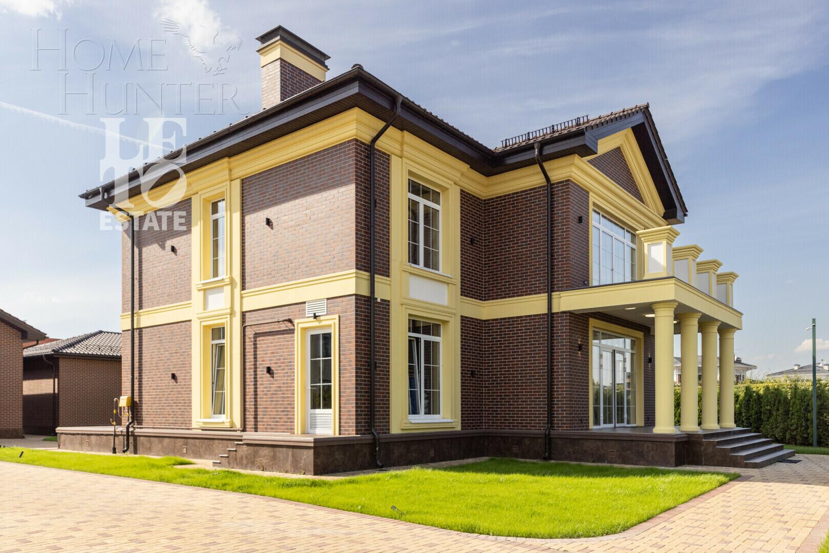 2-этажный коттедж 420 м² с отделкой