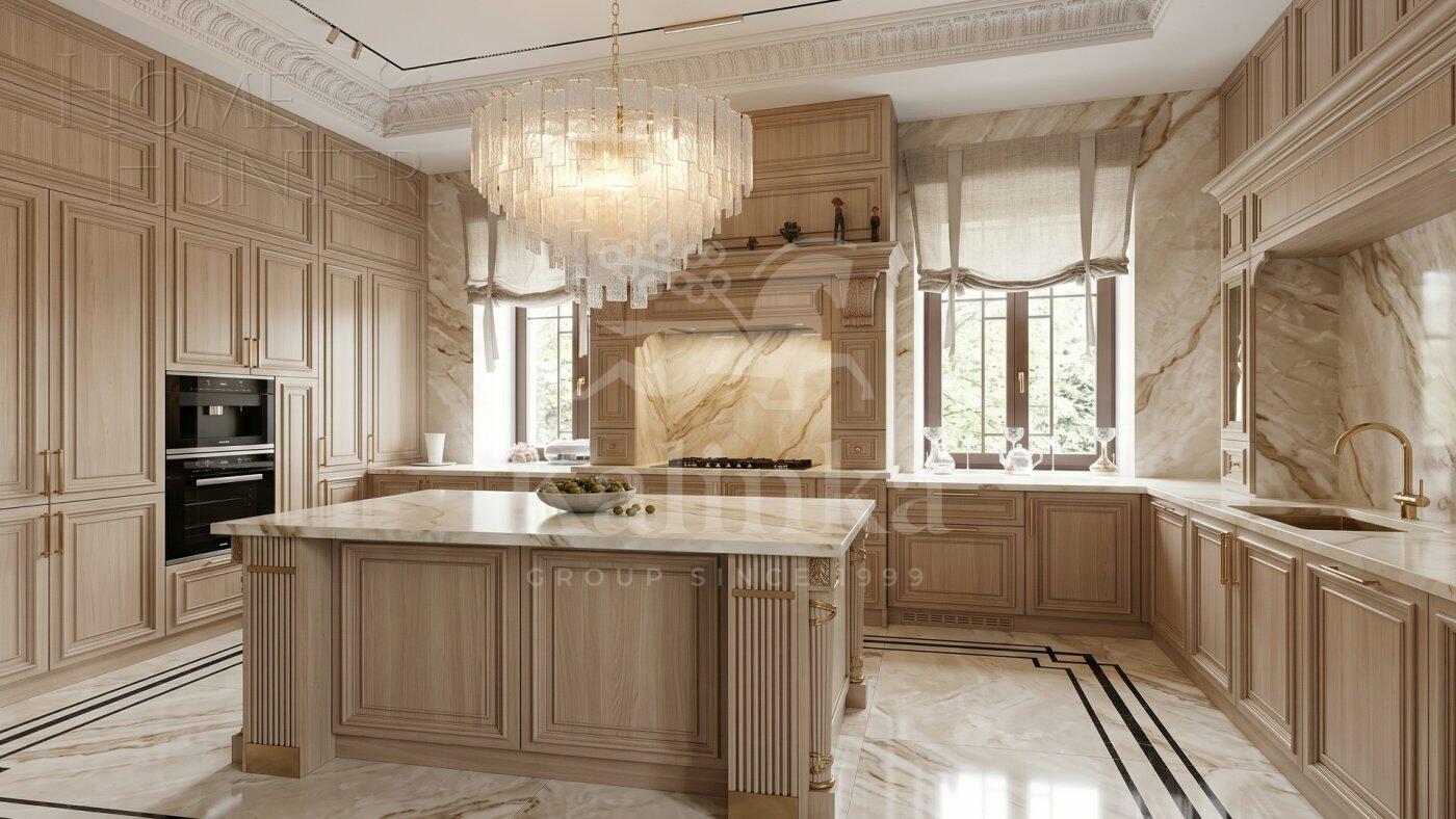 2-этажный коттедж 850 м² с отделкой