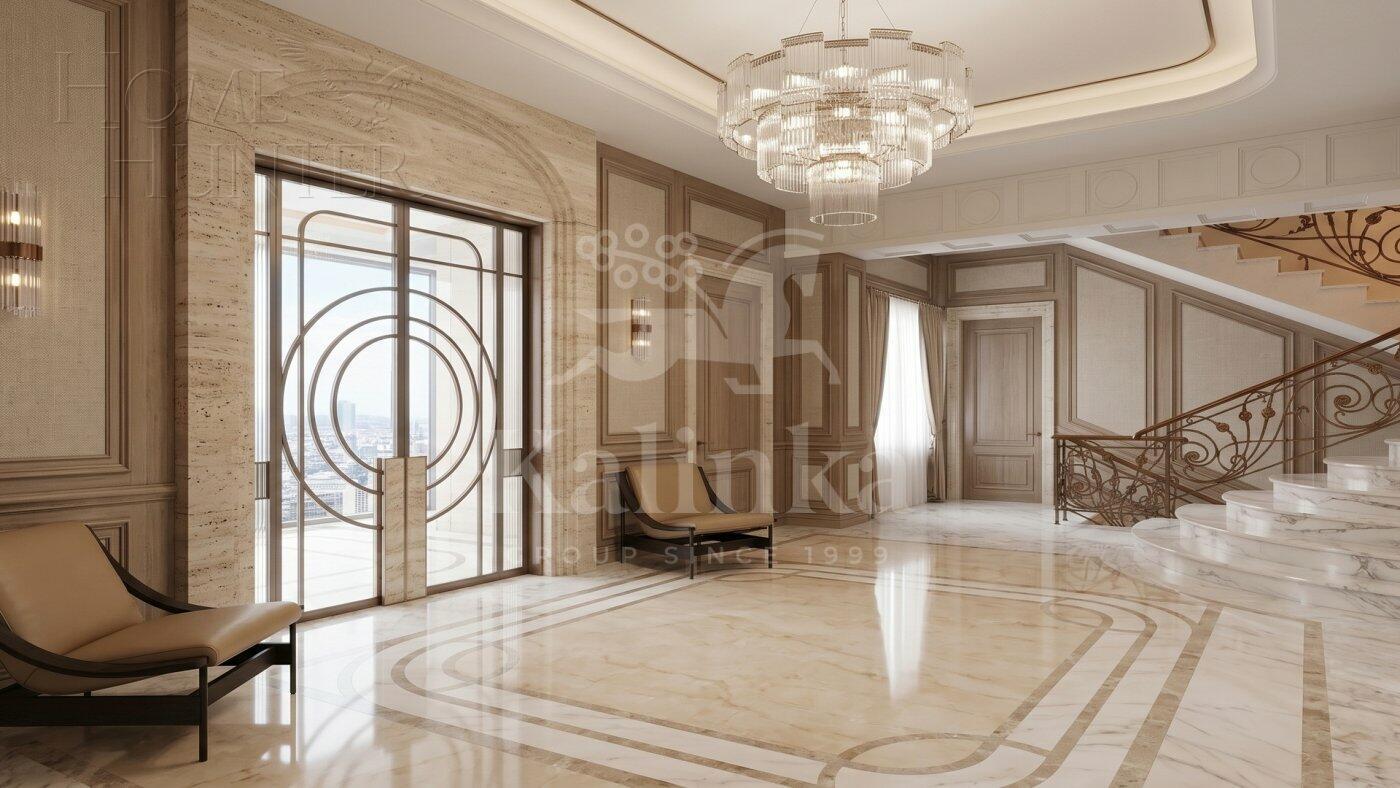 2-этажный коттедж 850 м² с отделкой
