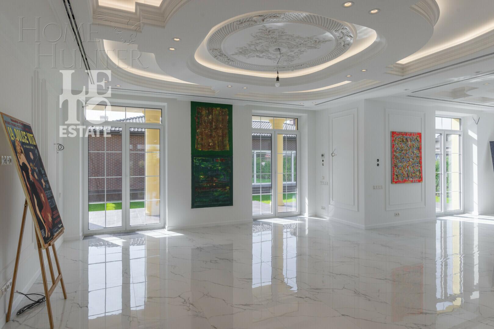 2-этажный коттедж 420 м² с отделкой