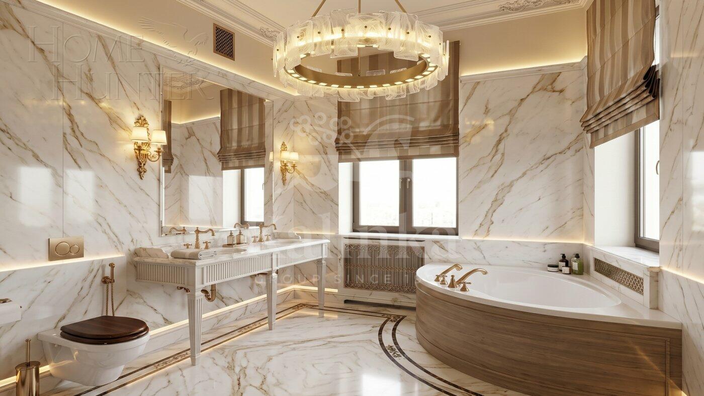 2-этажный коттедж 850 м² с отделкой