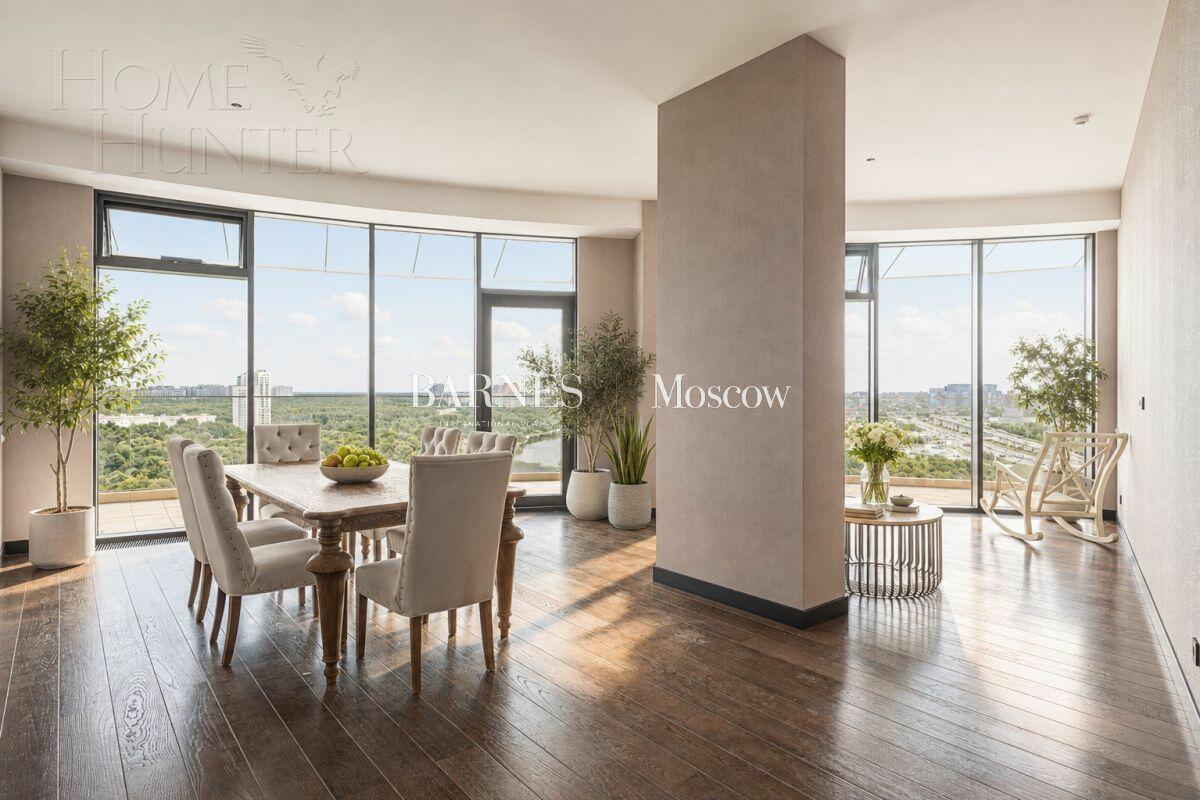 4-КОМН. КВАРТИРА С ОТДЕЛКОЙ 150.6 М² НА 19 ЭТАЖЕ