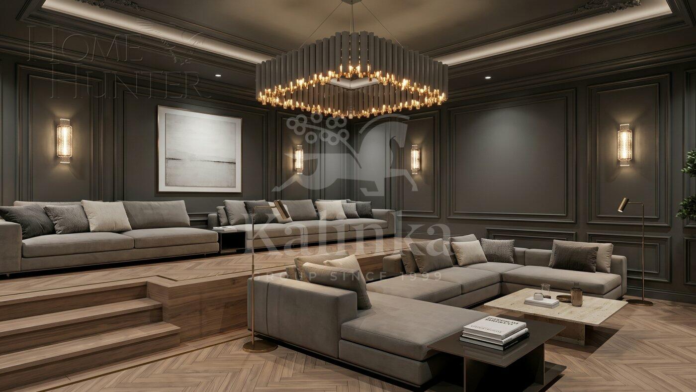 2-этажный коттедж 850 м² с отделкой