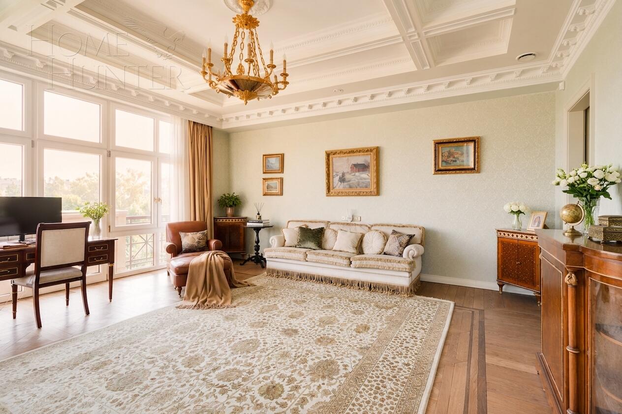 2-УРОВНЕВЫЙ ПЕНТХАУС С ОТДЕЛКОЙ 584 М² НА 5 ЭТАЖЕ