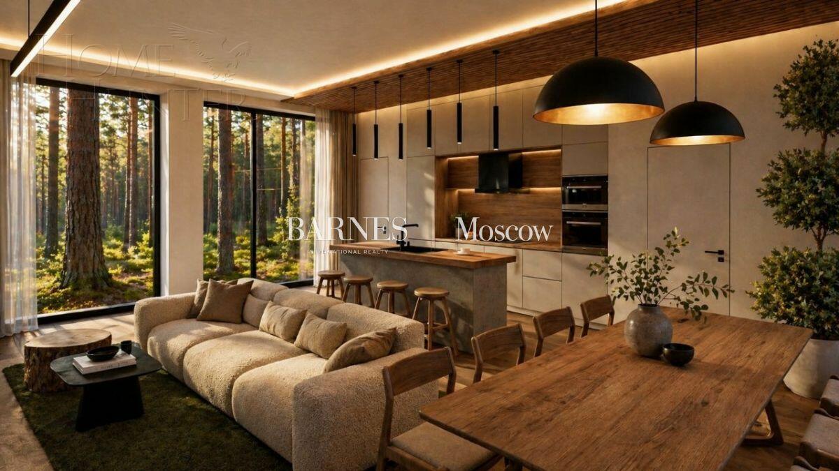 2-этажный коттедж 260 м² с отделкой