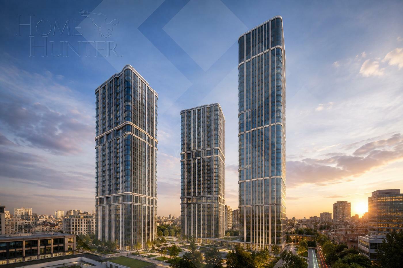 4-КОМН. КВАРТИРА БЕЗ ОТДЕЛКИ 120.1 М² НА 30 ЭТАЖЕ