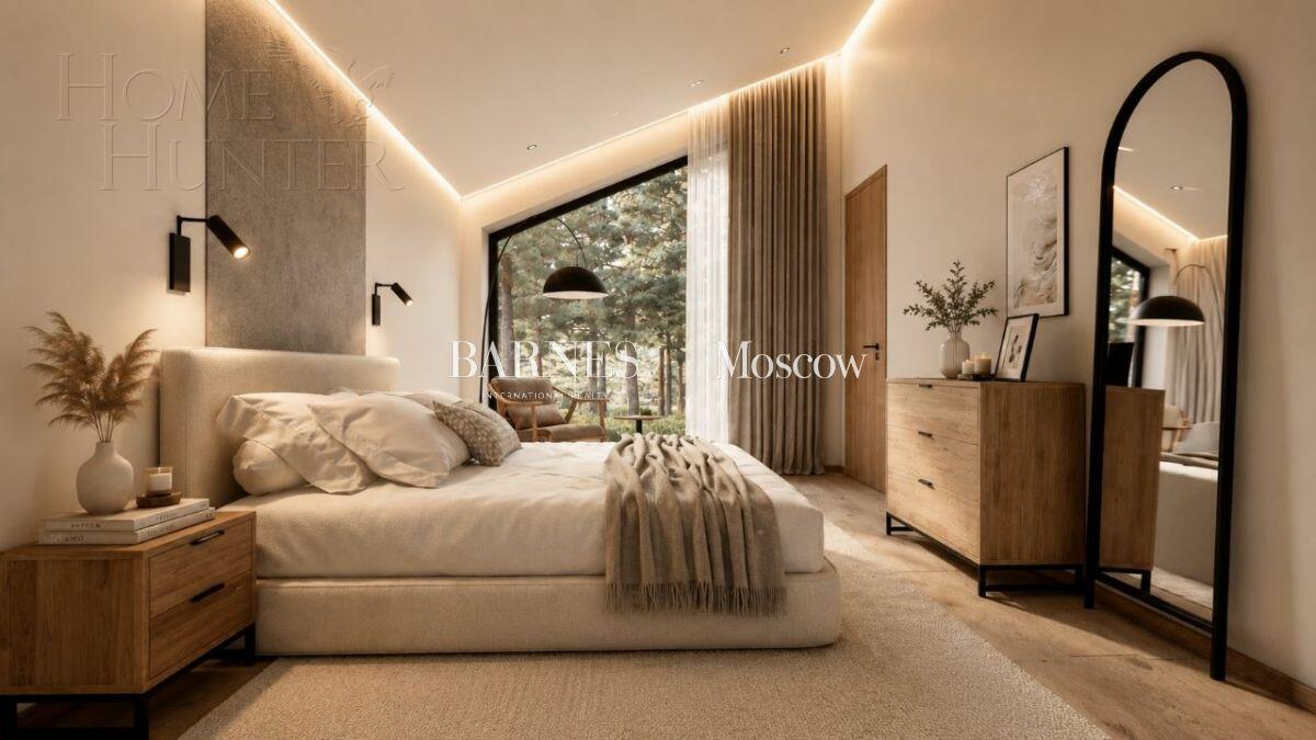 2-этажный коттедж 260 м² с отделкой